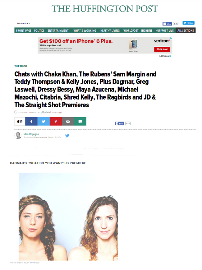 Dagmar_HuffingtonPost_USPremiere